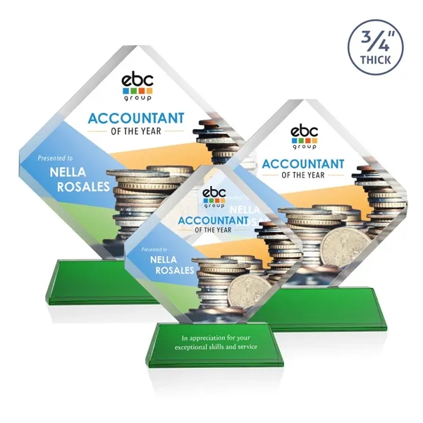 Toulon on Newhaven VividPrint™ Award - Green... from ASI 84592 St Regis Group / St Regis