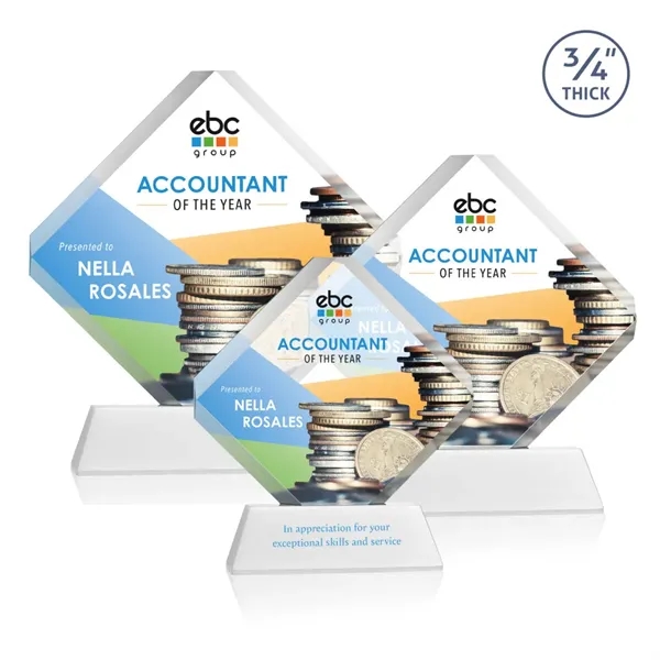 Toulon on Newhaven VividPrint™ Award - White... from ASI 84592 St Regis Group / St Regis