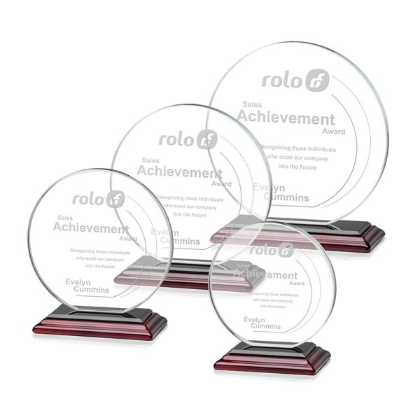 Our extraordinary cut Victoria Award features a flat edged Starfire disc... from ASI 84592 St Regis Group / St Regis