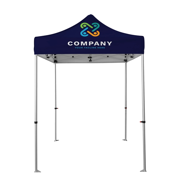 6.5'x6.5' Hex Aluminum Frame Tent Kit w/full color imprint on 600D... from ASI 49891 Discount Marketing Products / DMP