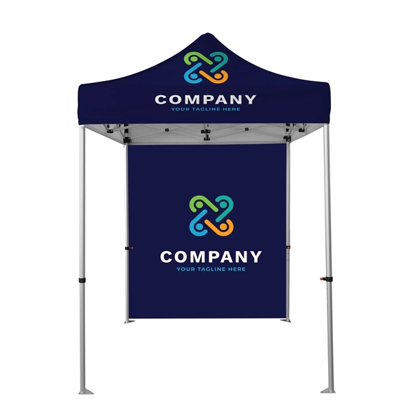 6.5'x6.5' Hex Aluminum Frame Tent Kit w/full color imprint on 600D... from ASI 49891 Discount Marketing Products / DMP