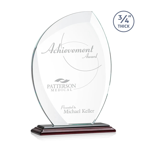 Beautifully shaped starfire award.... from ASI 84592 St Regis Group / St Regis