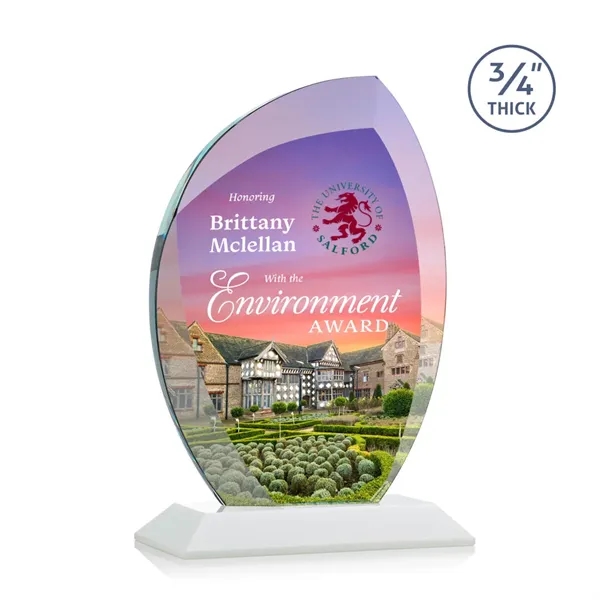 Beautifully shaped starfire award.... from ASI 84592 St Regis Group / St Regis