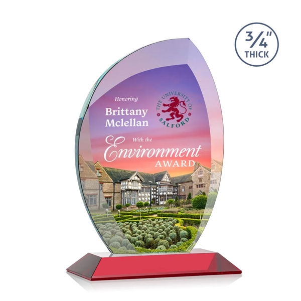 Beautifully shaped starfire award.... from ASI 84592 St Regis Group / St Regis