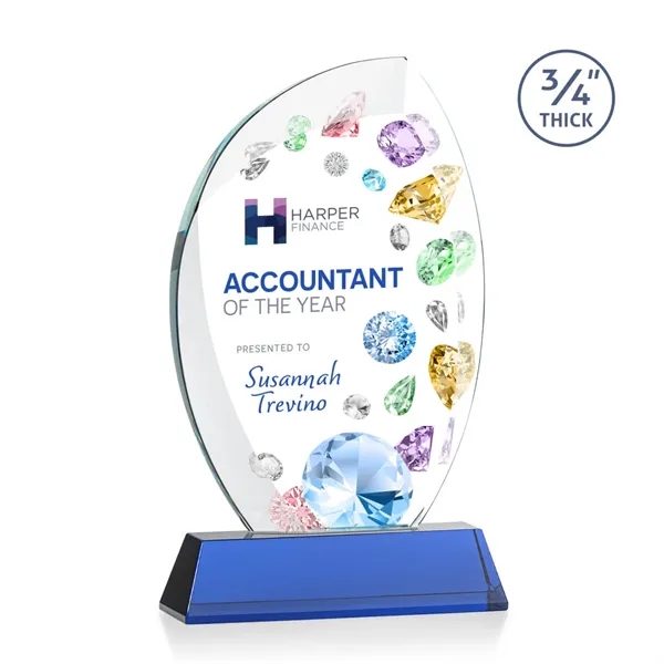 Wichita VividPrint™ Award on Newhaven - Blue... from ASI 84592 St Regis Group / St Regis