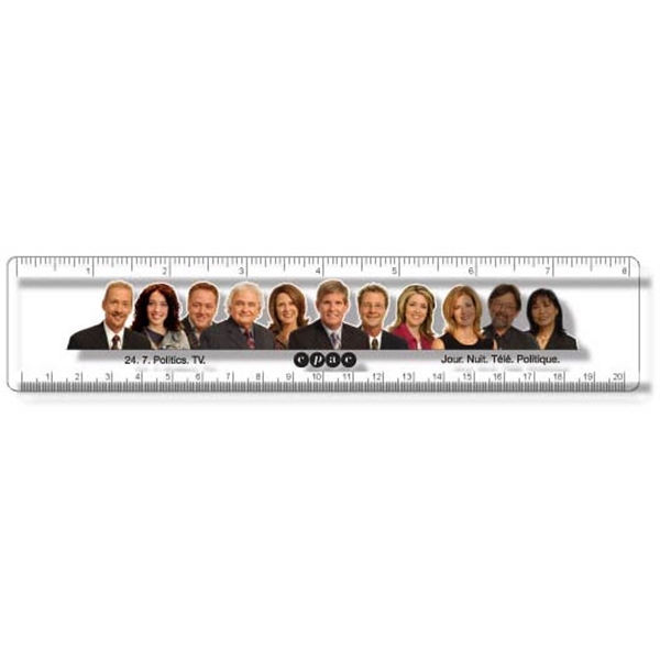 Clear Copolyester Flexible Plastic Rulers Full Color Imprint with standard or... from ASI 87400 ArtechPro