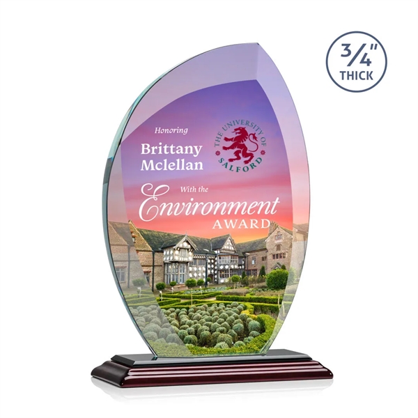 Beautifully shaped starfire award.... from ASI 84592 St Regis Group / St Regis