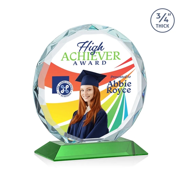 Centura VividPrint™ Award - Green... from ASI 84592 St Regis Group / St Regis