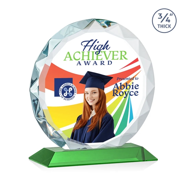 Centura VividPrint™ Award - Green... from ASI 84592 St Regis Group / St Regis