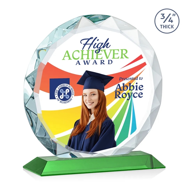 Centura VividPrint™ Award - Green... from ASI 84592 St Regis Group / St Regis