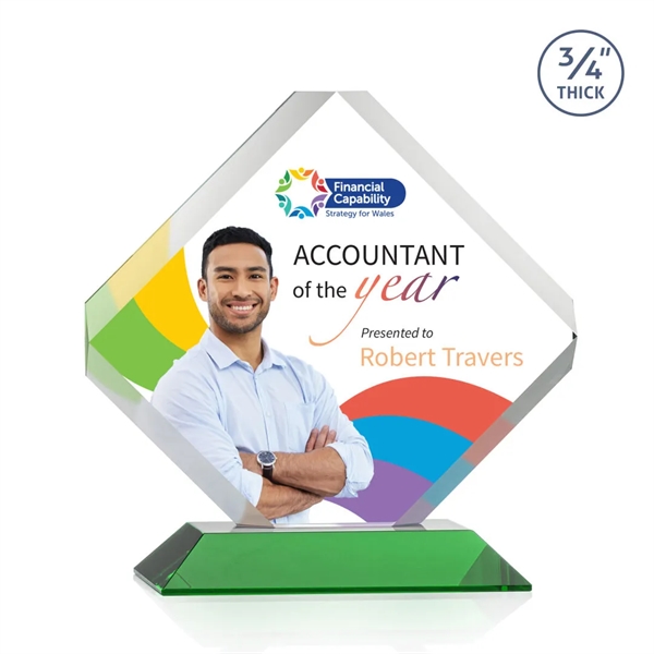 Toulon VividPrint™ Award - Green... from ASI 84592 St Regis Group / St Regis