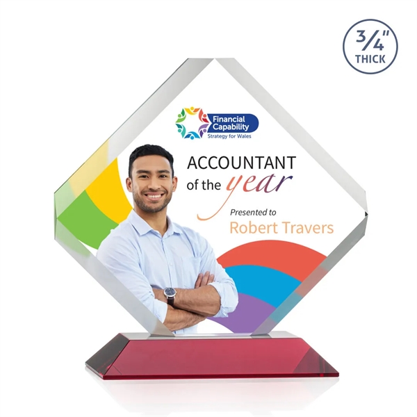 Toulon VividPrint™ Award - Red... from ASI 84592 St Regis Group / St Regis