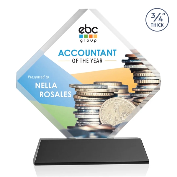 Toulon on Newhaven VividPrint™ Award - Black... from ASI 84592 St Regis Group / St Regis