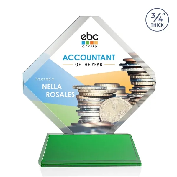 Toulon on Newhaven VividPrint™ Award - Green... from ASI 84592 St Regis Group / St Regis