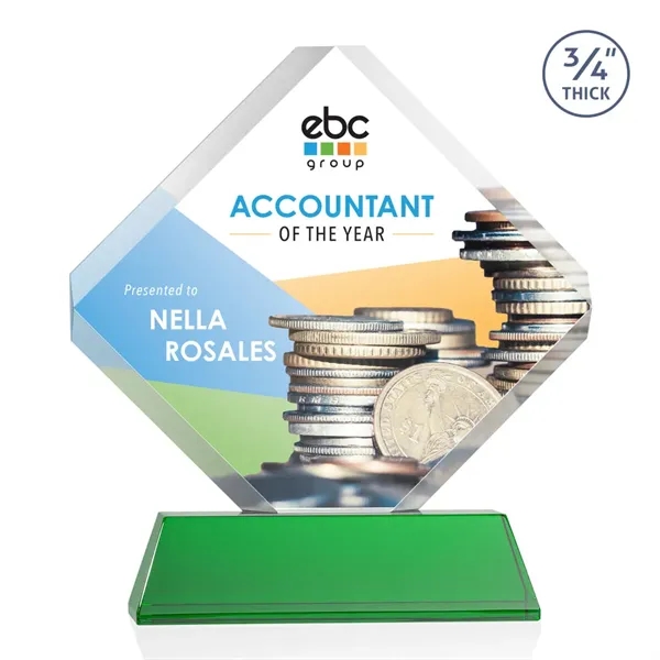 Toulon on Newhaven VividPrint™ Award - Green... from ASI 84592 St Regis Group / St Regis