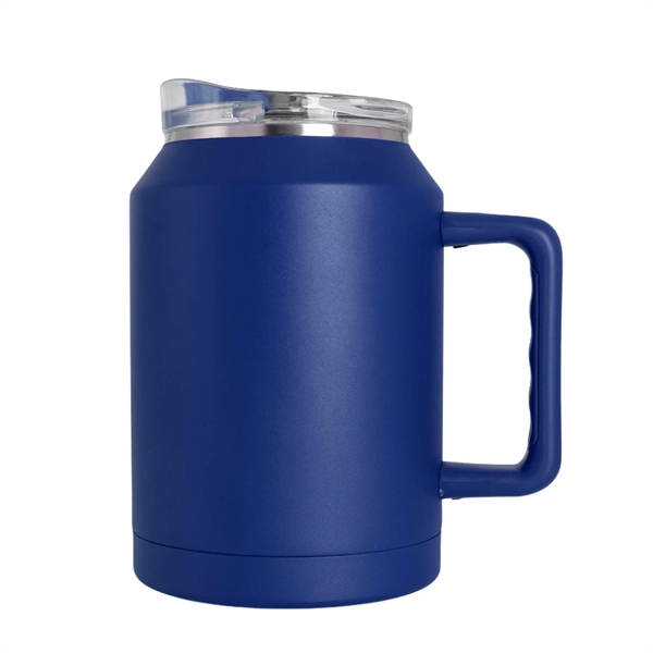 50oz double wall SS vacuum Mug & Lid with Twist Closure... from ASI 79535 Primetime / Primetime