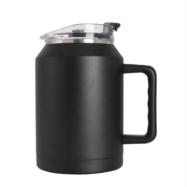 50oz double wall SS vacuum Mug & Lid with Twist Closure... from ASI 79535 Primetime / Primetime