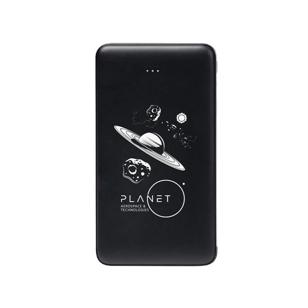 10,000 mAh power bank with integrated cables.... from ASI 61125 Hit Promotional Products / Hit®