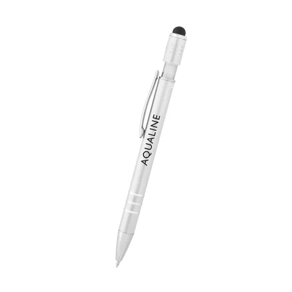 Recycled Aluminum Spin Game Top Pen With Stylus... from ASI 61125 Hit Promotional Products / Hit®