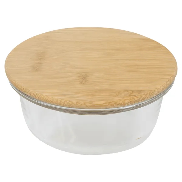 The glass container is diswasher safe, bamboo should be hand washed.... from ASI 72657 Active Life Promo / Apres Ski Ingrain Promo