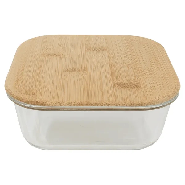 The glass container is diswasher safe, bamboo should be hand washed.... from ASI 72657 Active Life Promo / Apres Ski Ingrain Promo