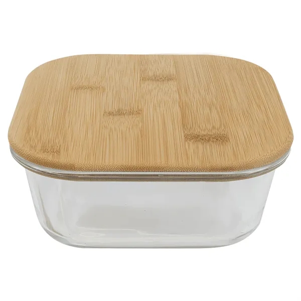 The glass container is diswasher safe, bamboo should be hand washed.... from ASI 72657 Active Life Promo / Apres Ski Ingrain Promo