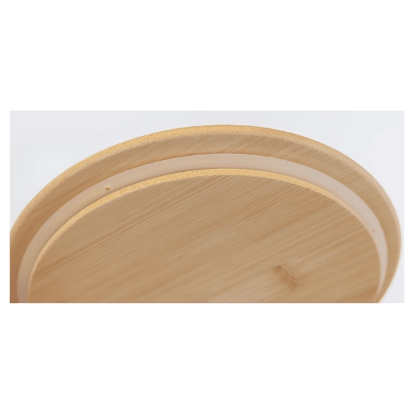 The glass container is diswasher safe, bamboo should be hand washed.... from ASI 72657 Active Life Promo / Apres Ski Ingrain Promo