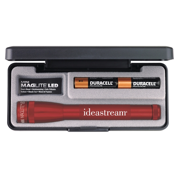 Mini LED flashlight made in the USA and features new multi-mode... from ASI 46170 Compass Industries Inc