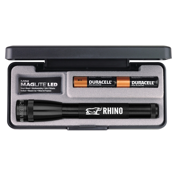 Mini LED flashlight made in the USA and features new multi-mode... from ASI 46170 Compass Industries Inc