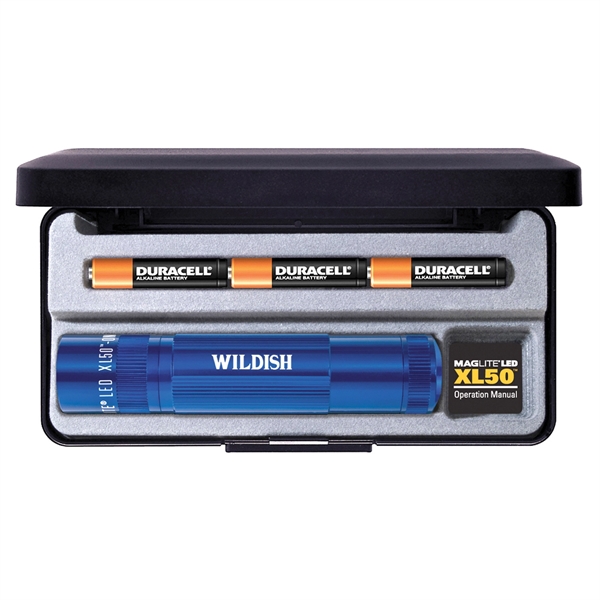 LED flashlight with three selectable modes: high power, 25% power and... from ASI 46170 Compass Industries Inc