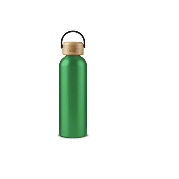 Aluminum Water Bottle with Bamboo Lid 24 oz.... from ASI 89971 Stuff A Mug
