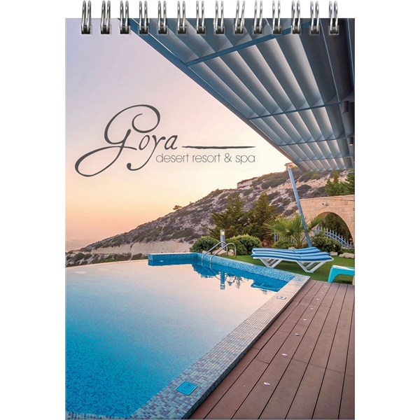 5" x 7" ImageBook StenoPad - full color, gloss UV coated... from ASI 91340 Journalbooks/Timeplanner Calendars