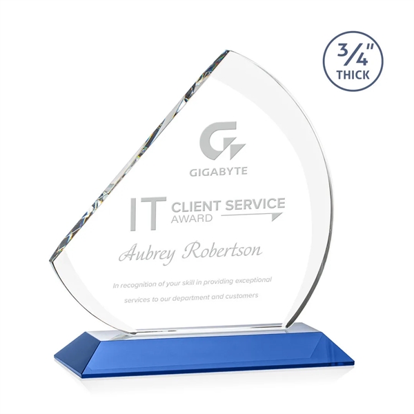 Stunning beveled starfire award.... from ASI 84592 St Regis Group / St Regis