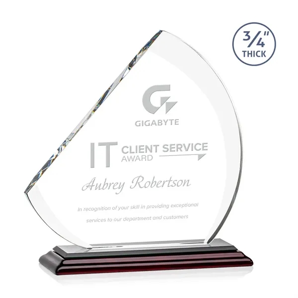 Stunning beveled starfire award.... from ASI 84592 St Regis Group / St Regis