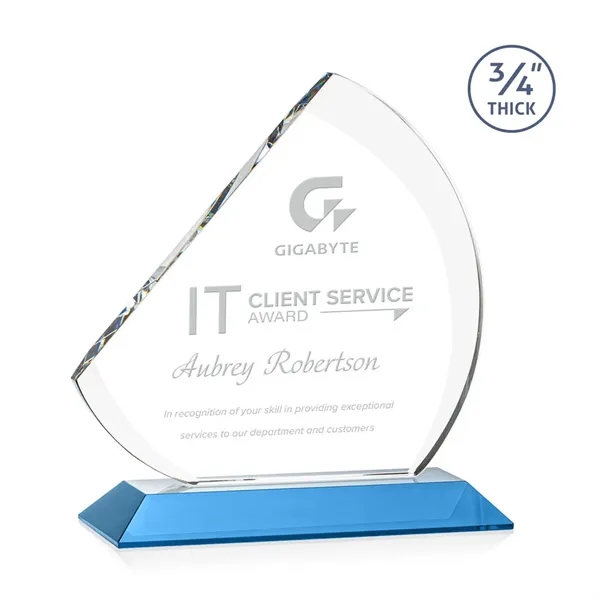 Stunning beveled starfire award.... from ASI 84592 St Regis Group / St Regis