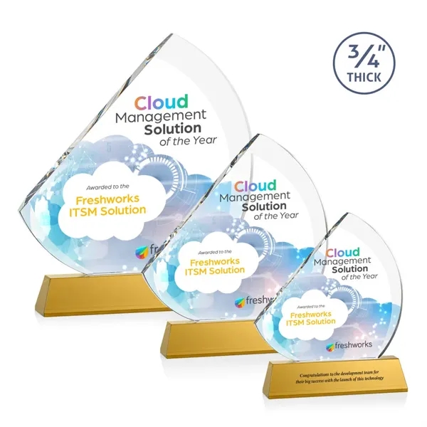 Nantucket VividPrint™ Award on Newhaven - Amber... from ASI 84592 St Regis Group / St Regis