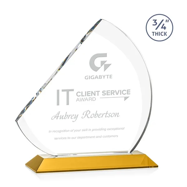 Stunning beveled starfire award.... from ASI 84592 St Regis Group / St Regis