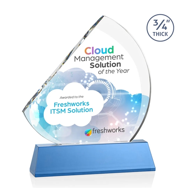 Nantucket VividPrint™ Award on Newhaven - Sky Blue... from ASI 84592 St Regis Group / St Regis