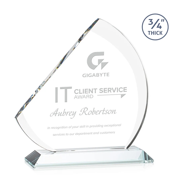 Stunning beveled starfire award.... from ASI 84592 St Regis Group / St Regis