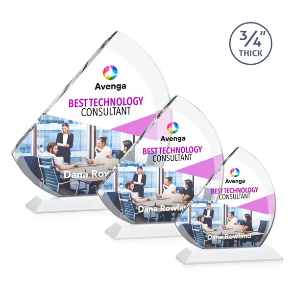 Stunning beveled starfire award.... from ASI 84592 St Regis Group / St Regis