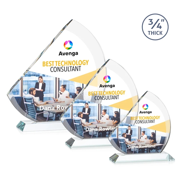 Stunning beveled starfire award.... from ASI 84592 St Regis Group / St Regis