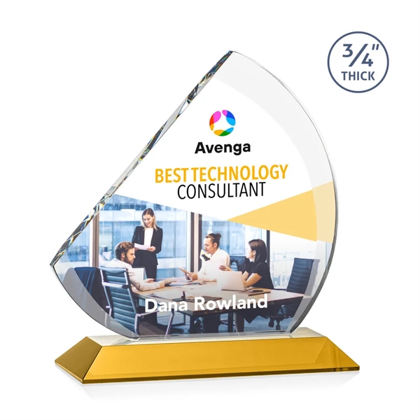 Stunning beveled starfire award.... from ASI 84592 St Regis Group / St Regis