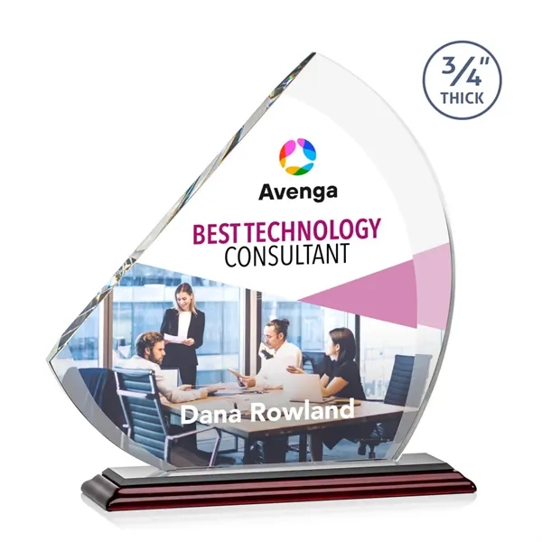 Stunning beveled starfire award.... from ASI 84592 St Regis Group / St Regis