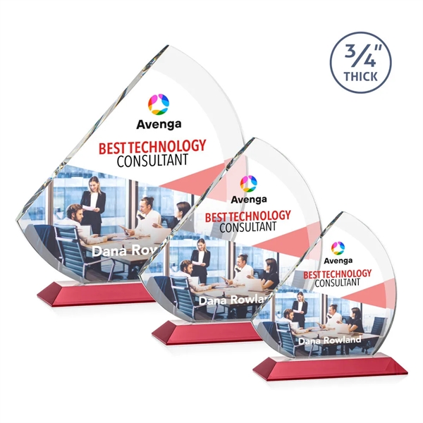 Stunning beveled starfire award.... from ASI 84592 St Regis Group / St Regis