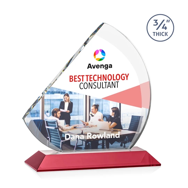 Stunning beveled starfire award.... from ASI 84592 St Regis Group / St Regis