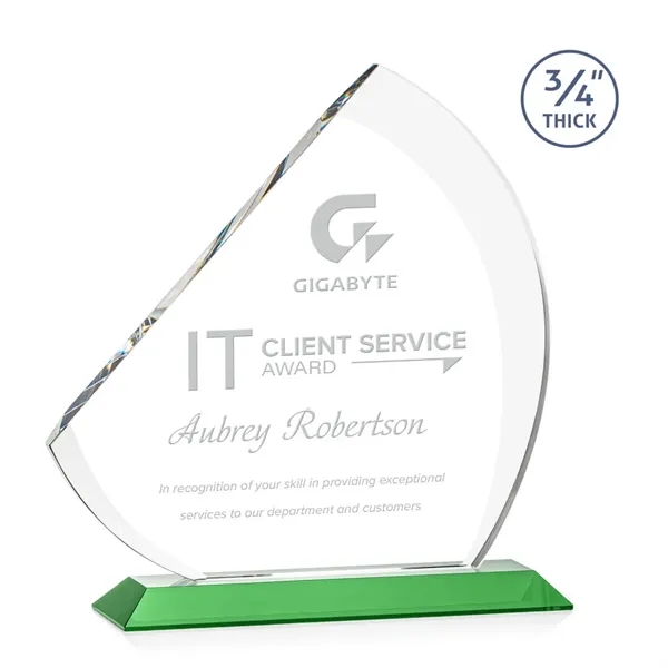 Stunning beveled starfire award.... from ASI 84592 St Regis Group / St Regis