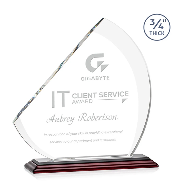 Stunning beveled starfire award.... from ASI 84592 St Regis Group / St Regis