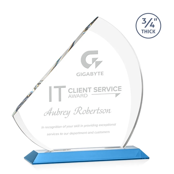 Stunning beveled starfire award.... from ASI 84592 St Regis Group / St Regis