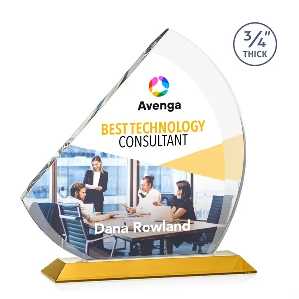 Stunning beveled starfire award.... from ASI 84592 St Regis Group / St Regis