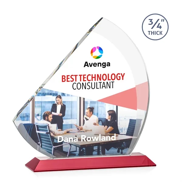 Stunning beveled starfire award.... from ASI 84592 St Regis Group / St Regis